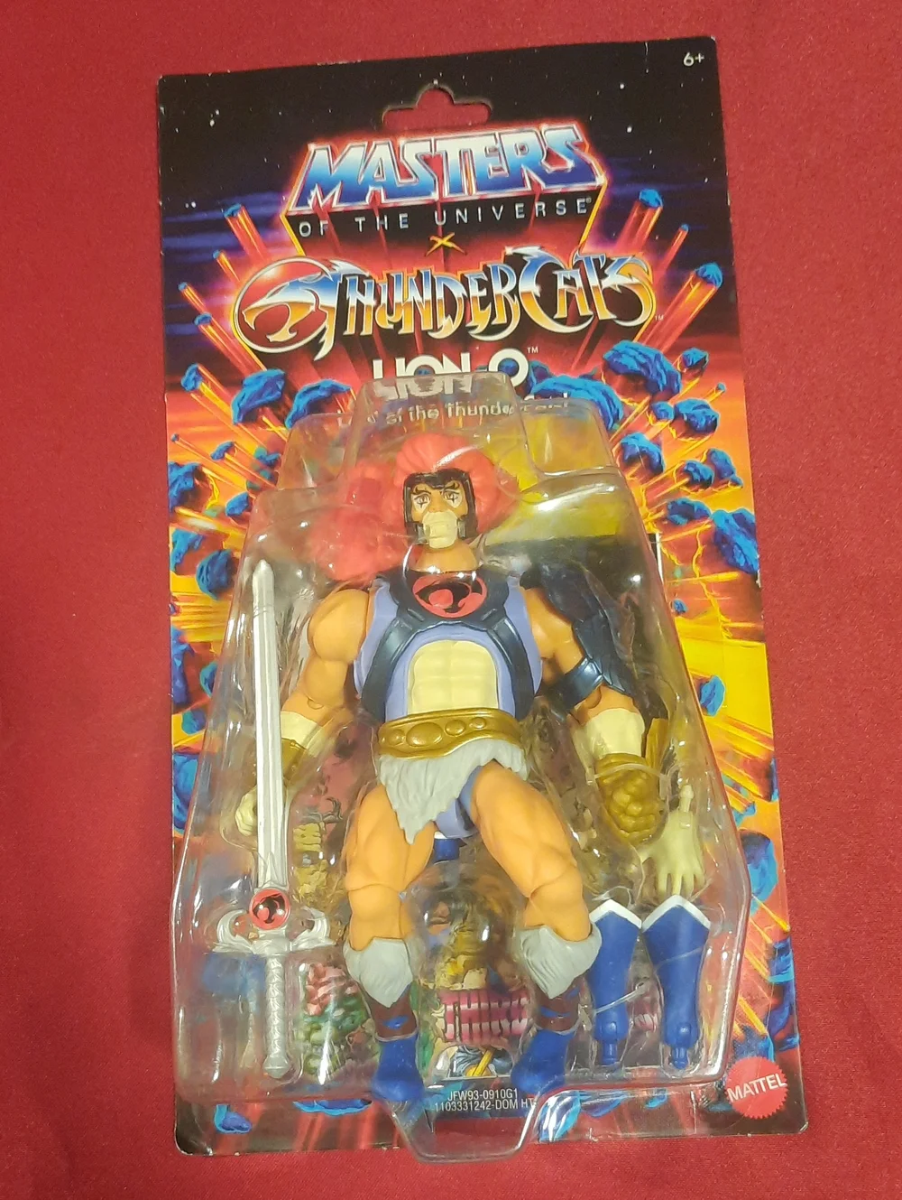Masters of the Universe x ThunderCats Lion-O Action Figure Collectible